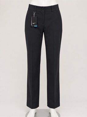 Nike Golf Tour Performance Dri-FIT Pants Size 0 Black Modern Rise NWT